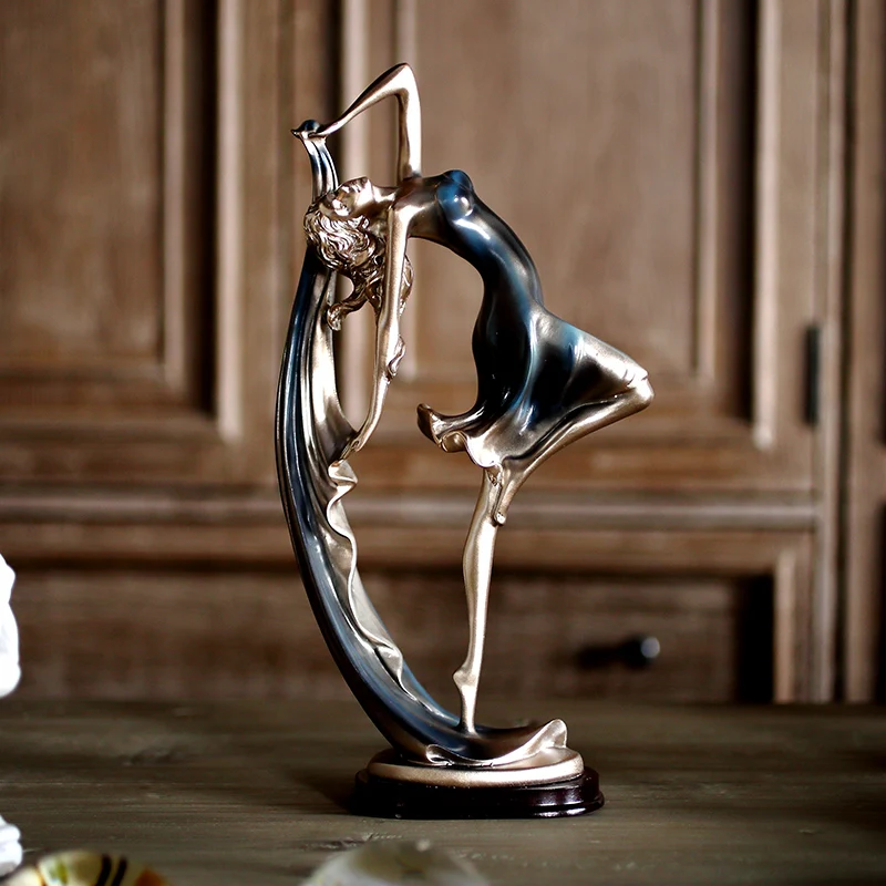 

New vintage 33cm*17cm home decor resin handicraft crafts artesanato wedding home decoration accessories statue collection,Z2012