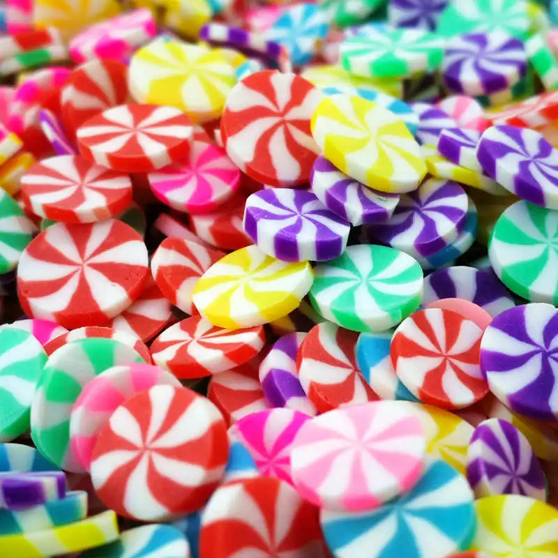 5mm Round Mixed Color Polymer Clay Fake Candy Slime fillers|Polymer Clay Party Decoration Confetti|DIY Sprinkles Decorations