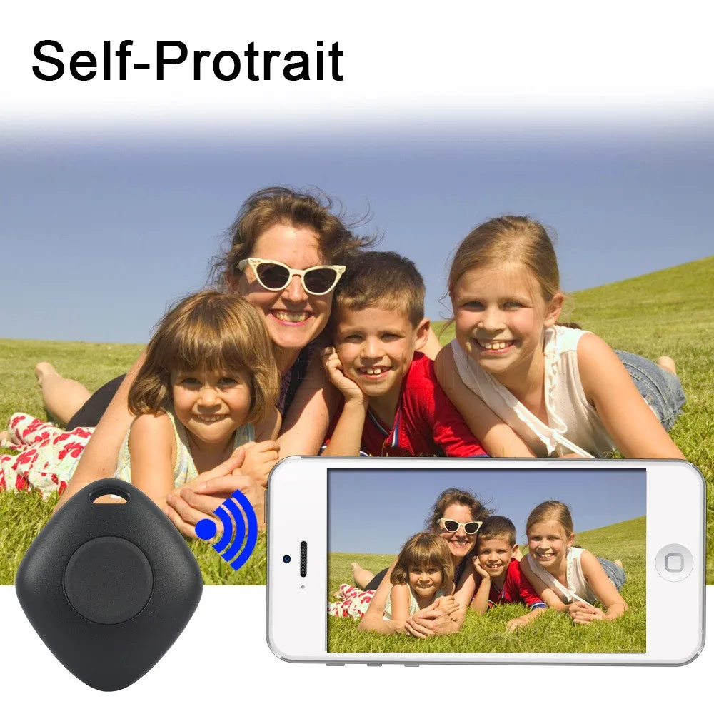 Anti lost alarm bluetooth locator backpack keychain pet kid finder tracker remote control phone self protrait Not Gps free app10
