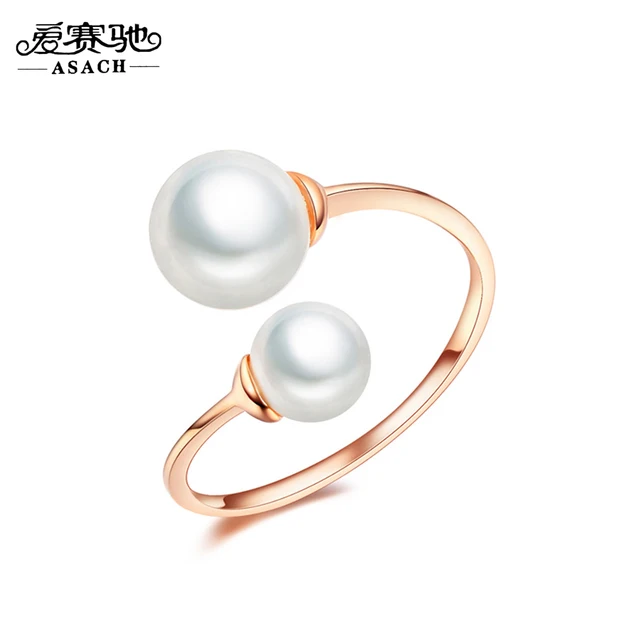 pearl finger ring design