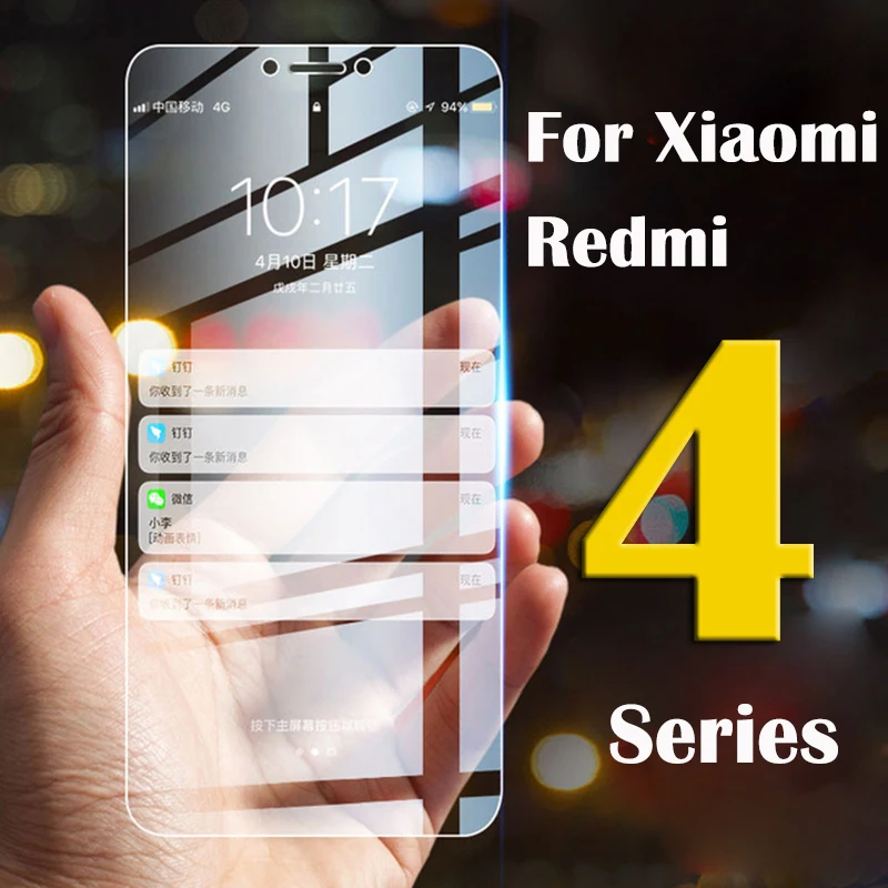 Защитное стекло на redmi 4x Стекло для xiaomi 4a 4 s c i note x4 a4 защитное закаленная пленка
