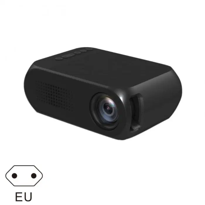 Домашний мини-проектор HD 1080P светодиодный мультимедийный проектор для домашнего кинотеатра DC128