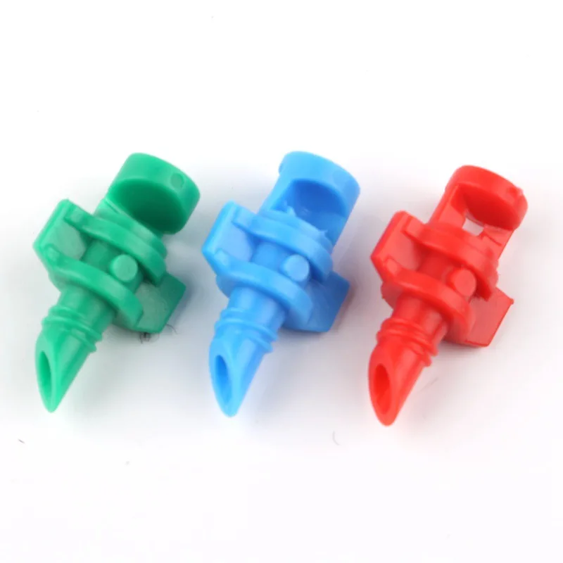 

40Pcs 90 180 360 Degree Plastic Refractive Sprinkler Atomization Sprayer Greenhouse Watering Garden Micro Irrigation Accessories