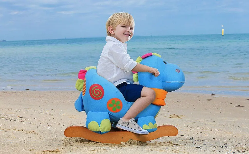 labebe rocking dinosaur