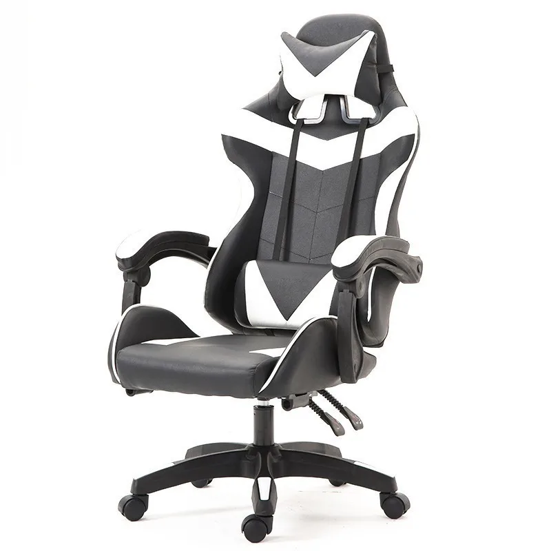 Silla Европейский массажный стул геймера компьютерная игровая регулируемая высота геймера вращающийся подлокотник ПК домашний офис