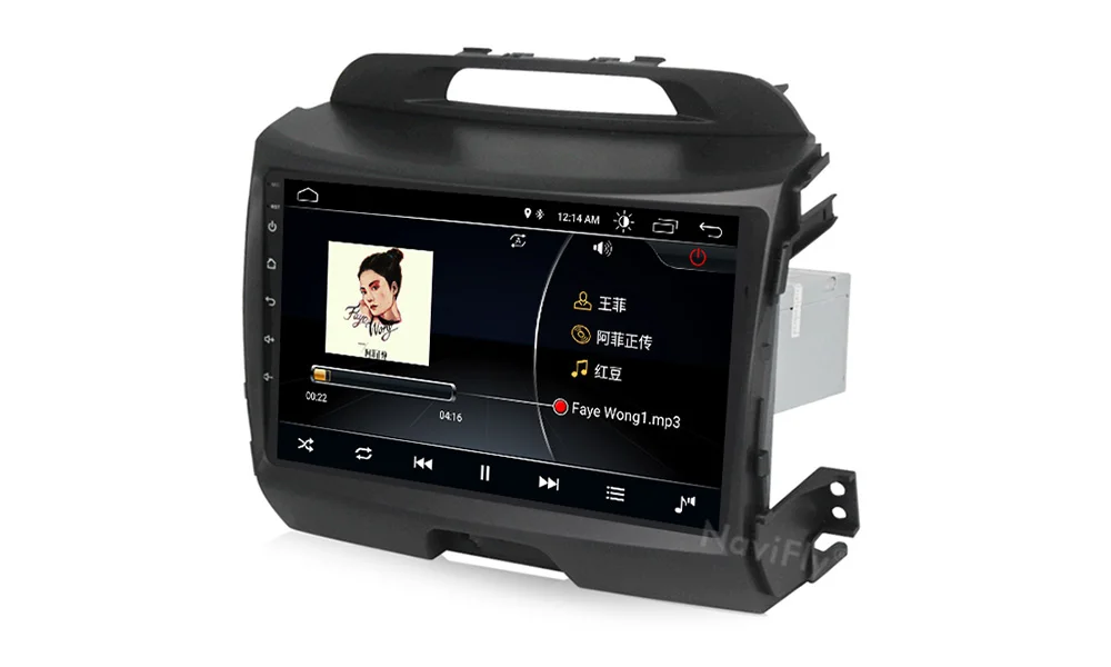 Cheap Lowest price quad core processor android 8.1 car multimedia player for KIA Sportage 2014 2011 2012 2013 2015 wifi bt RDS navi 18