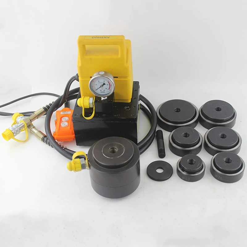 30 Ton Electric Hydraulic Hole Puncher Tools SYK-30 Making Punching Down Digger Punch Driver 16-60mm | Инструменты