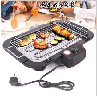 

Plug in electric oven BBQ grill barbecue pan spitrack household