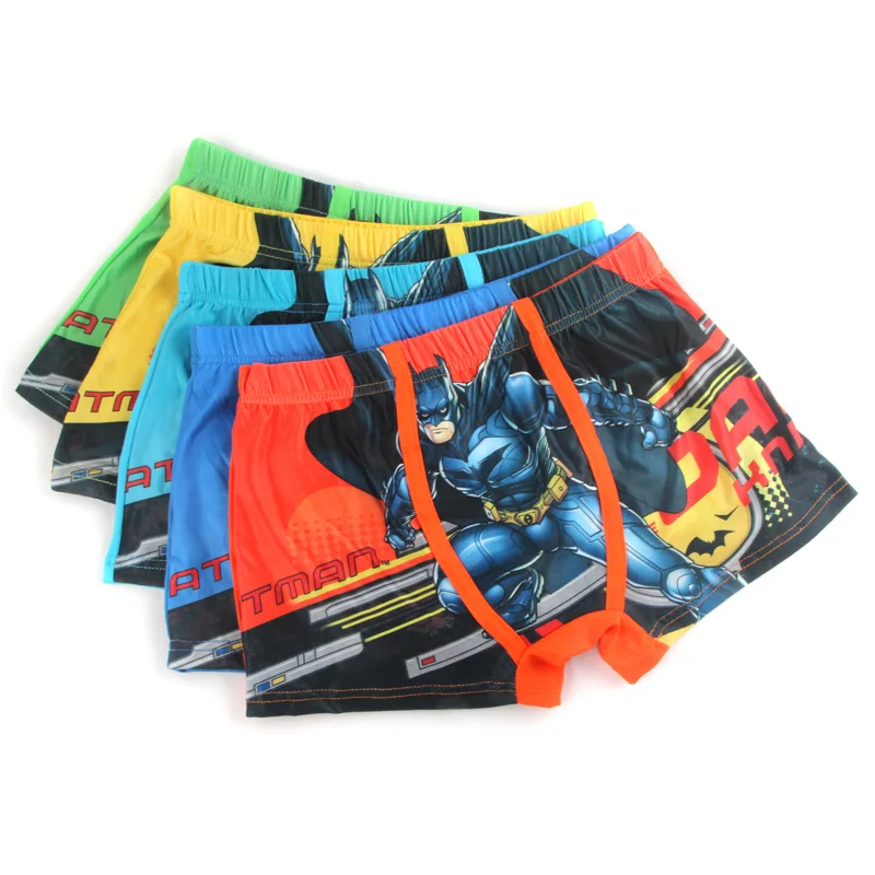 

5pcs/lot Underpants Briefs for Boys Underwears Panties Infant Boxer Briefs Shorts Cotton Teenagers Underwears for 3-11 years old