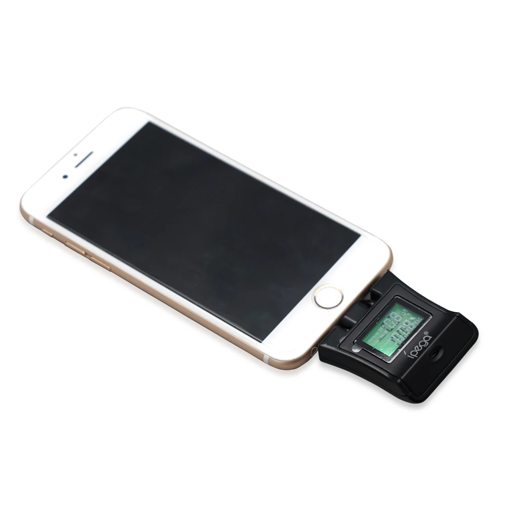 

Wholesale 100pcs/lot iPega LCD Breath Alcohol Tester for iPhone 7 Sumsang Sony Alcotest Analyzer Gadget Free shipping