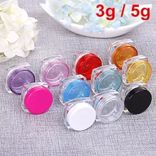 200X3 мл/5 мл квадратная цветная крышка Образец бутылка косметический макияж банка горшок крем для лица контейнер для губ