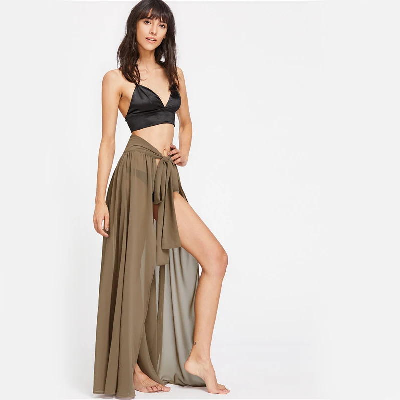 saia de amarrar longa