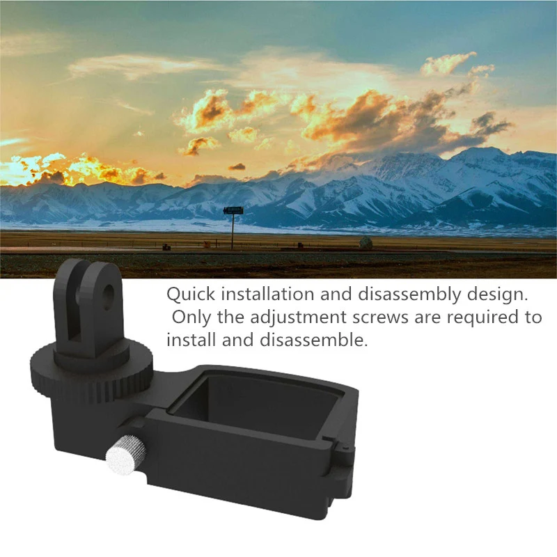 multifunction Extended clip CNC bracket 14  38 Hot Boot Hole With for GoPro Hero camera adapter for Handhel dji OSMO Pocket  1 (4)