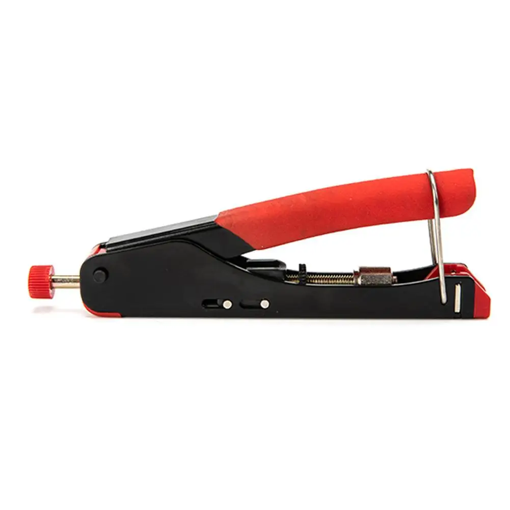 

BNC/RCA/F Crimp Connector RG59/58/6 Cable Wire Cutter Adjustable Crimping Plier Tools Durable Coax Compression Crimper Tool