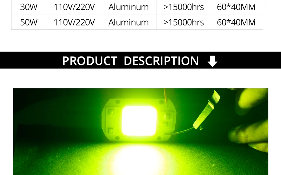COB светодиодный лампы против насекомых, 20 Вт, 30 Вт, 50 Вт Светодиодная лампа Светодиодный фотокаталитическое средство от москитов ловушка огни для домашнее внутреннее наружное