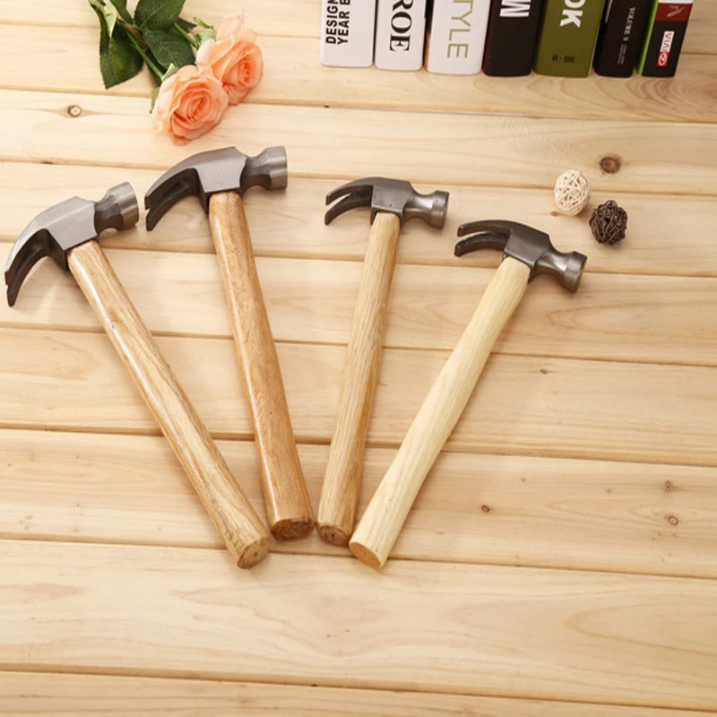 

320mm High Quality Claw Hammer with Wooden Handle and CR-V Hammer Head for Household