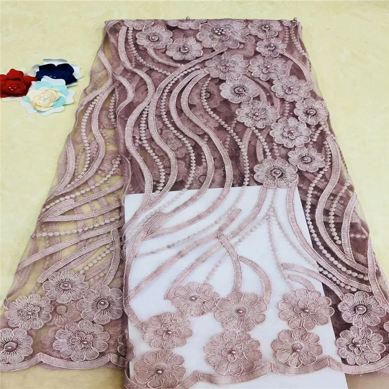 Nigerian Laces Fabrics (8)_