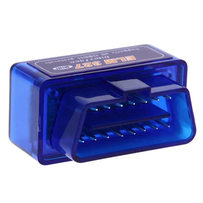 Мини ELM327 V2.1 Bluetooth OBD2 OBDII автомобильный диагностический сканер адаптер инструмент