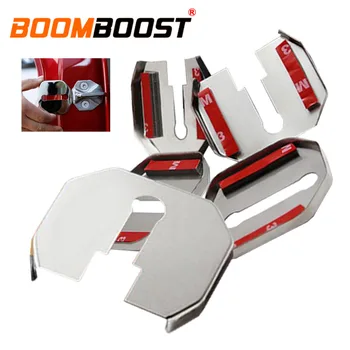 

5 pcs/set (left, 3, right, 2) stainless steel car door lock cover interior protection products FOR Ford EcoSport