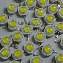 1 Вт высокий светильник светодиодный лампы высокой мощности лампы бусины чистый белый/теплый белый 300 мА 3,2-3,4 в светодиодный чип высокой мощности