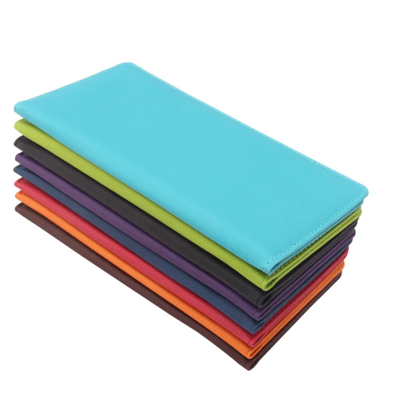 

Etaofun high quality leather traveling air ticket card holder, fashion brand new passport cover for women hot sale passport case