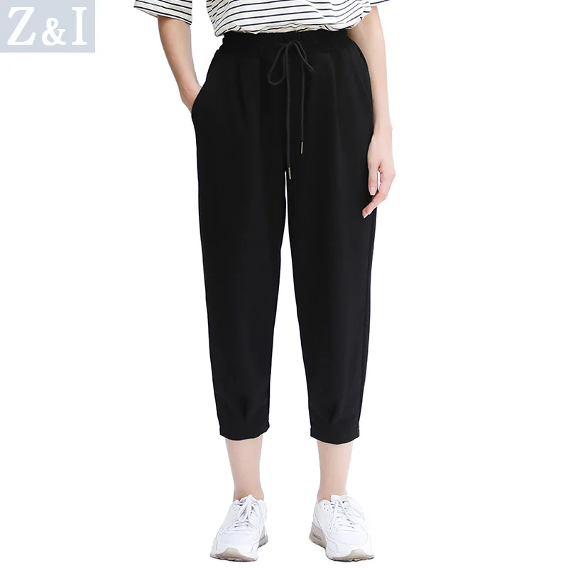 2018 Fashion Spring Summer High Waist Harem Pants Women