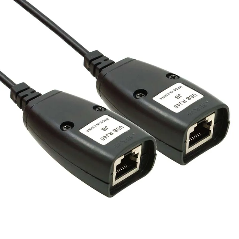 GuSou 1 пара USB 2 0 USB2.0 штекер и гнездо к Rj45 гнезду расширенный кабель фотокамера