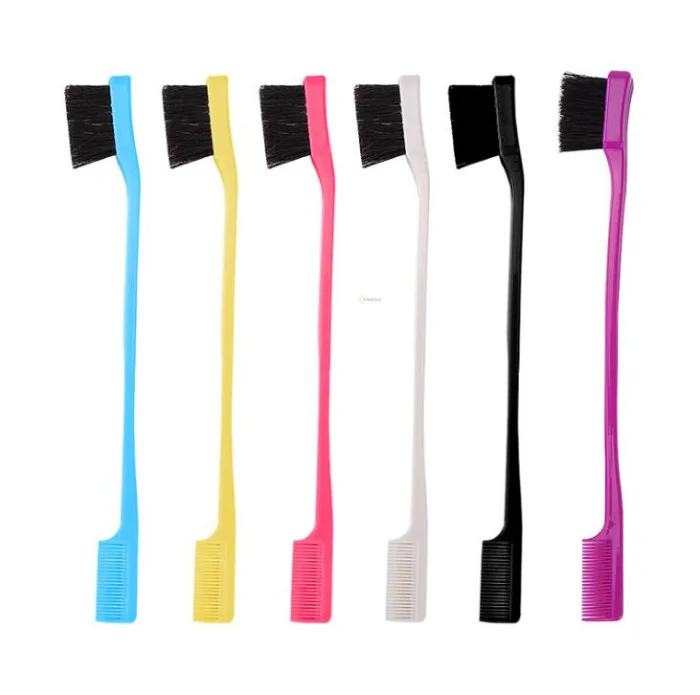 

3pcs Double Sided Control Hair Brush Edge Comb Smooth Grooming Styling Dye Hair tools