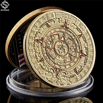 Mexico Mayan Aztec Calendar Art Prophecy Culture 1.57