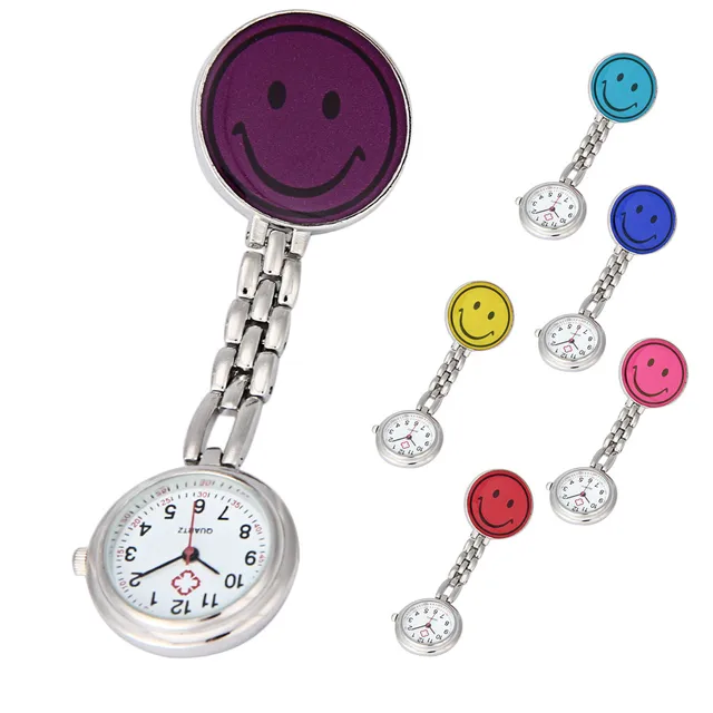 2019 Hot Sales Popular Women's Cute Smiling Faces Pendant Watches Nurse Pocket W 2019 Hot Sales Popular Women's Cute Smiling Faces Pendant Watches Nurse Pocket W