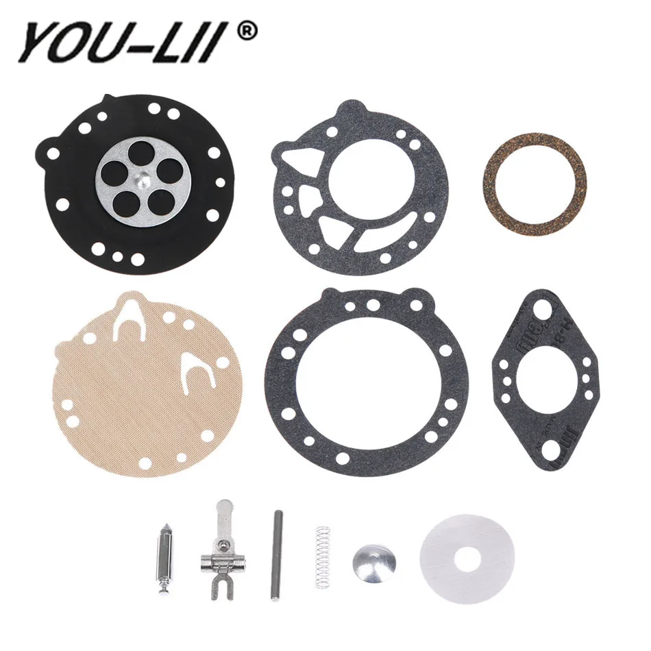 YOULII комплект для восстановления карбюратора диафрагмы для Stihl Carb 08 08 S 070 090 бензопилы TS350 TS360 тилотсон RK-83HL заменить Zama RB-42 - Цвет: 1 Set