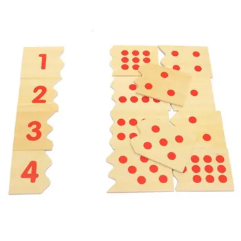 

Funny Children's Digital Puzzle Wooden Teaching Toy Puzzle Mathematics Teaching Aid Development Intelligence Games For Babys