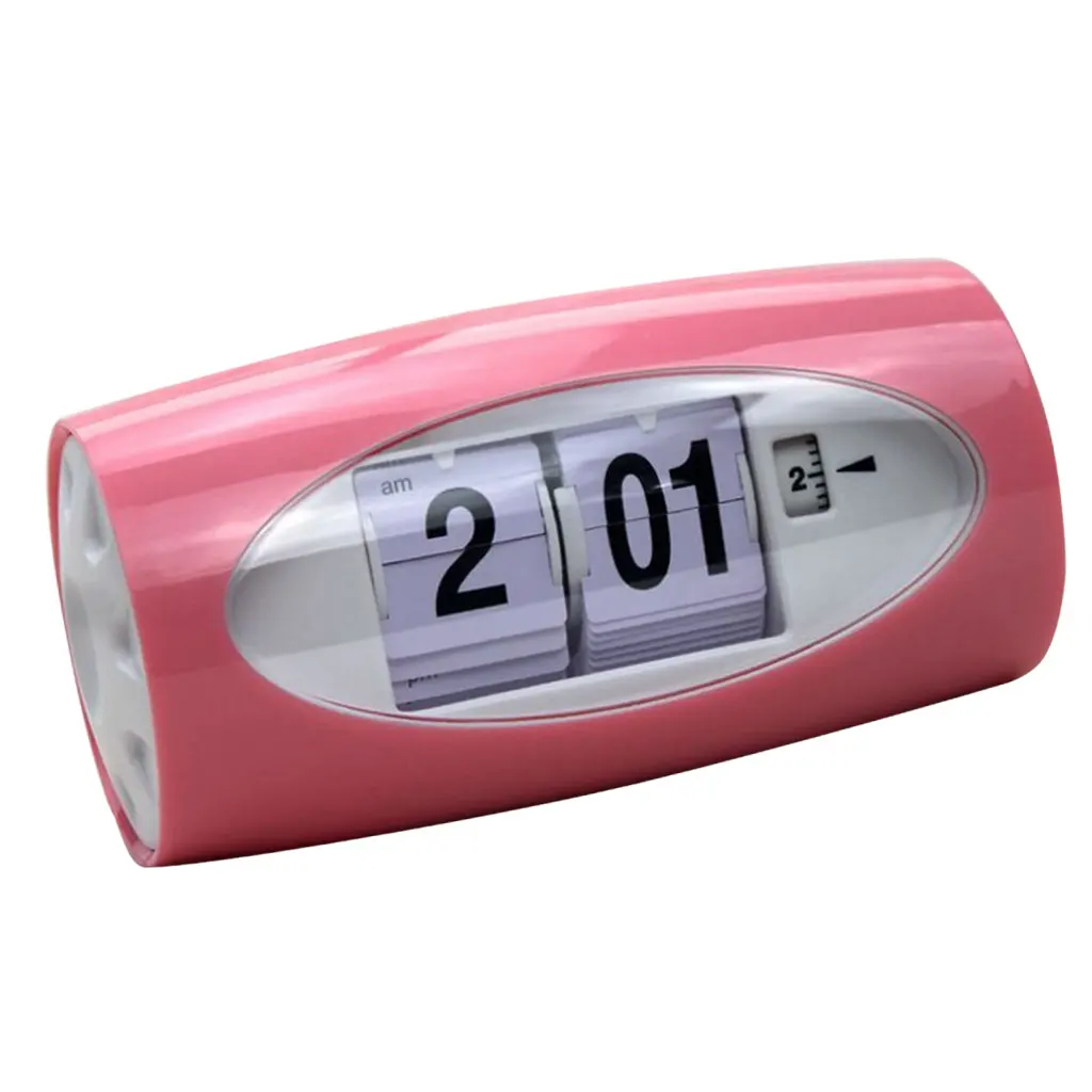 Battery Operated Desk Clock Table Alarm Clock Auto   Clock Home Office Study Room Decor