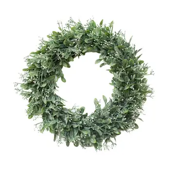 

Neu Kranz Gräser Kunstpflanze grün Türkranz Deko Dekoration Blume Gräser DE DHL