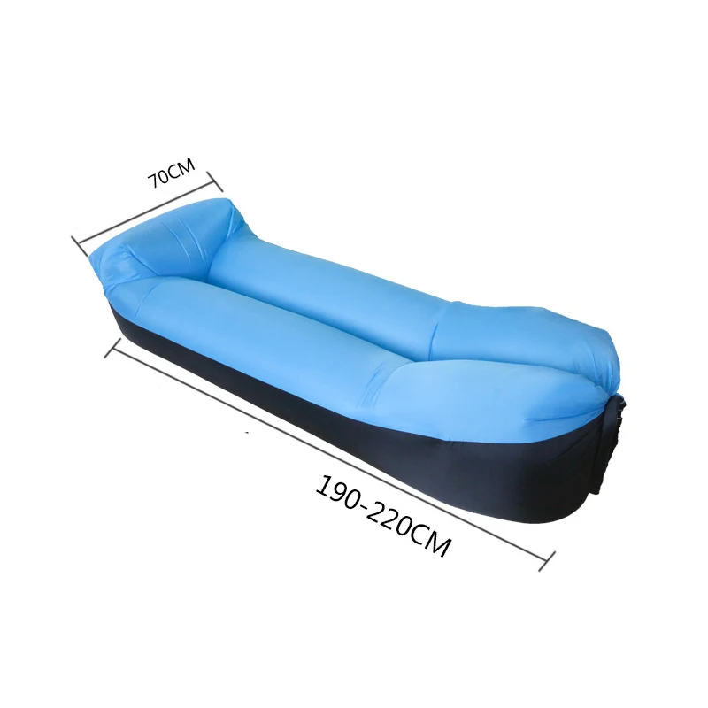 Кемпинг быстро надувная кровать диван пляжная кровать шезлонг кресло подушка безопасности банан диван надувная мебель спальные подушки для путешествий на открытом воздухе