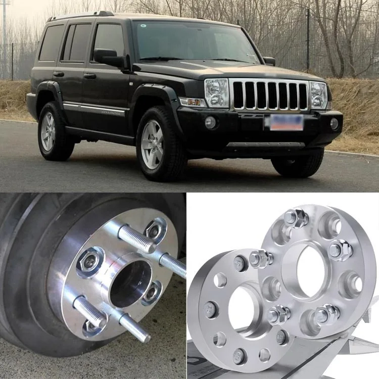 

Teeze 4pcs 5X127 71.6CB 25mm Thick Hubcenteric Wheel Spacer Adapters For Jeep Commander/ Wrangler