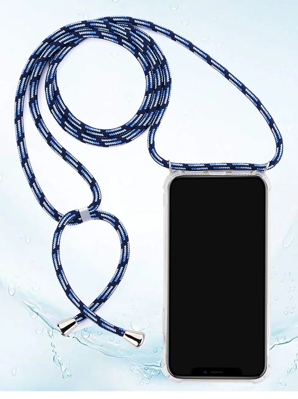 Прозрачный чехол через плечо для телефона Xiaomi mi 9 9SE 8 Lite ожерелье-шнурок с кулоном наплечный ремень чехол для Red mi NOTE 7 GO 6 PRO