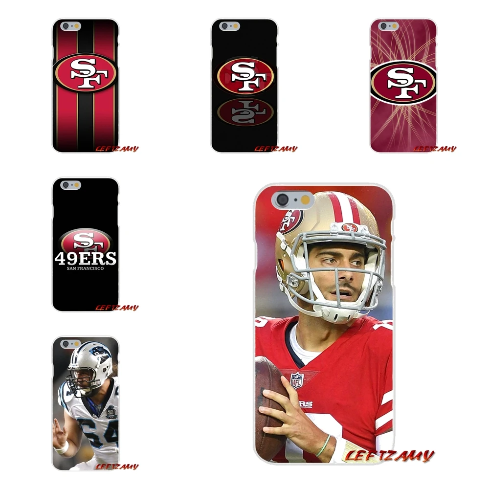 Koop Voor Sony Xperia Z Z1 Z2 Z3 Z4 Z5 compact M2 M4 M5 E3 T3 XA Aqua San Francisco 49ers USA Sprot Logo Zachte Telefoon Case siliconen