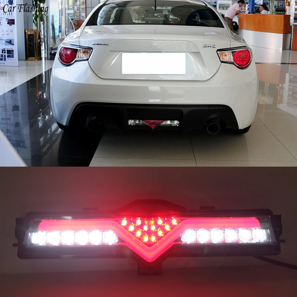 

1PCS LED For Subaru BRZ 2013 2014 2015 Multi-functions Car LED Bumper Light Rear Fog Lamp Reverse Light Auto Bulb Brake Light