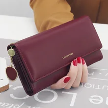 City Light Women Clutch Wallet Women Long Design 2017 New Fashion Personality Pendant Purse Multifunction Wallet