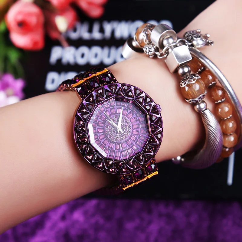 

FUYIJIA New Purple Watch Ladies Quartz Watches Women Dress Fashion Watches Brand Luxury Lady Bracelet Watch Relogio Feminino