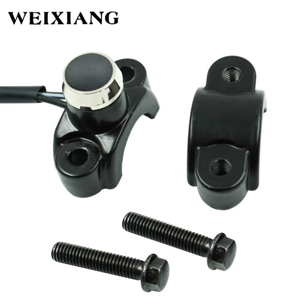 

7/8" 22mm Motorcycle Handlebar Mount Switch Button Headlight Power Start Kill Lights Fog Light Switches With Wire Harness