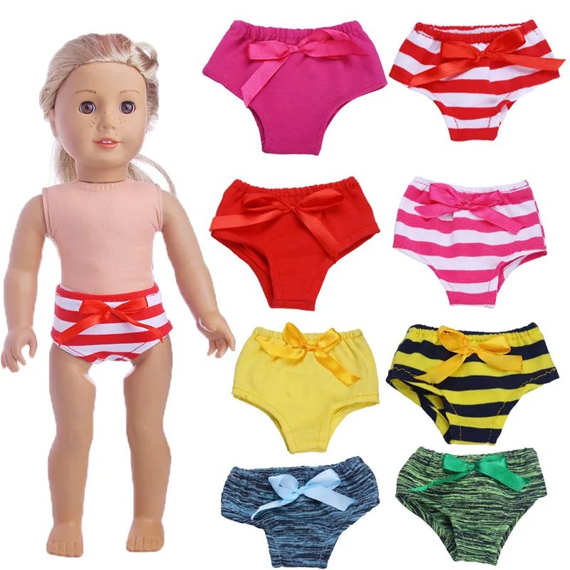 2Pcs 43cm Doll Or 18 Inch Girl Doll Clothes Underpants H/&P