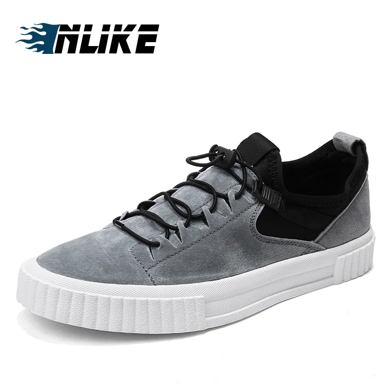 

INLIKE Men Casual Shoes Canvas Shoes Sneakers Walking Leisure shoes Men's Low Board Flats Breathable Driving Shoes