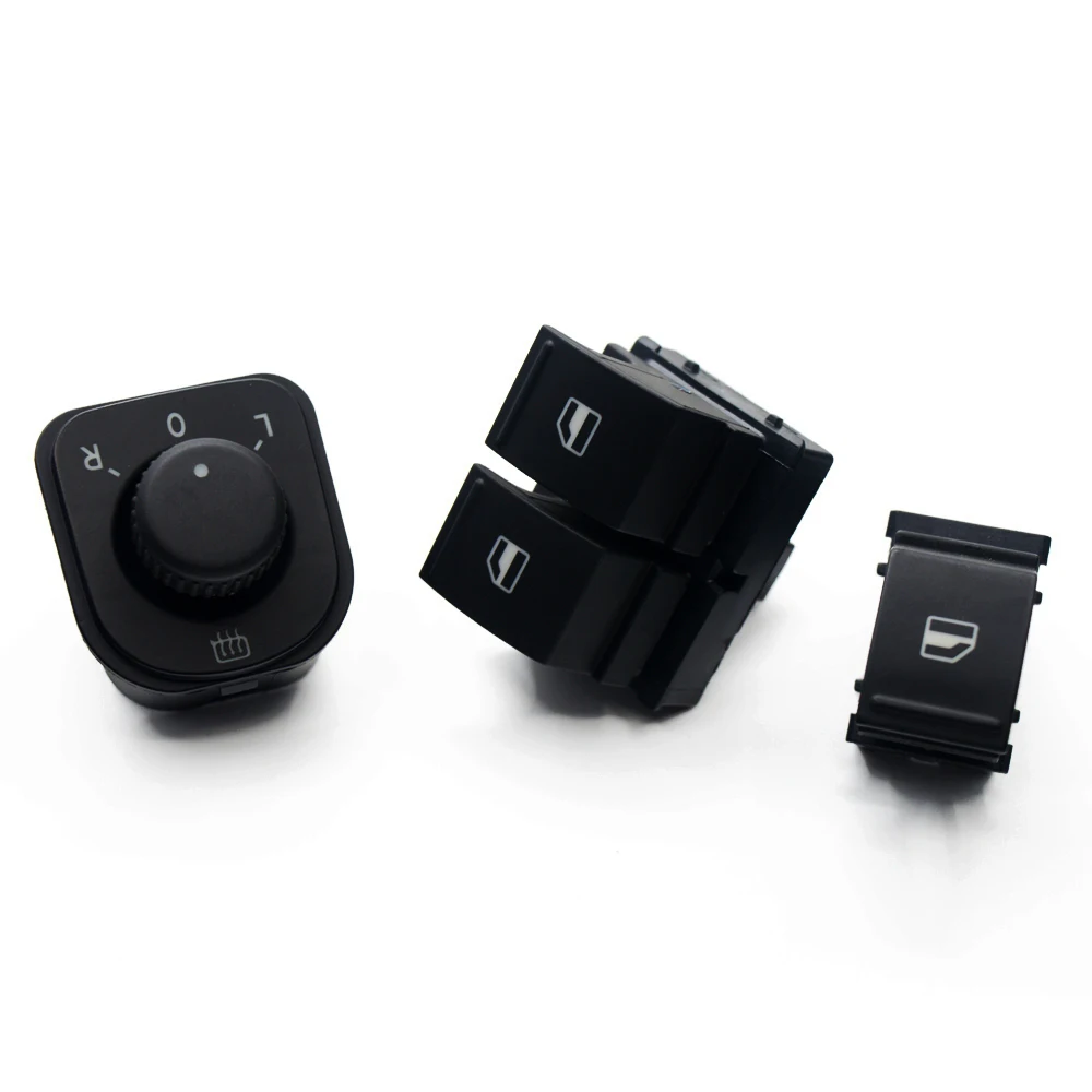 3 комплекта бокового зеркала для Windows 1K0 959 565H 1K3 857A 1F0 855 Volkswagen VW EOS Golf 5 6 GTI Passat CC Tiguan |