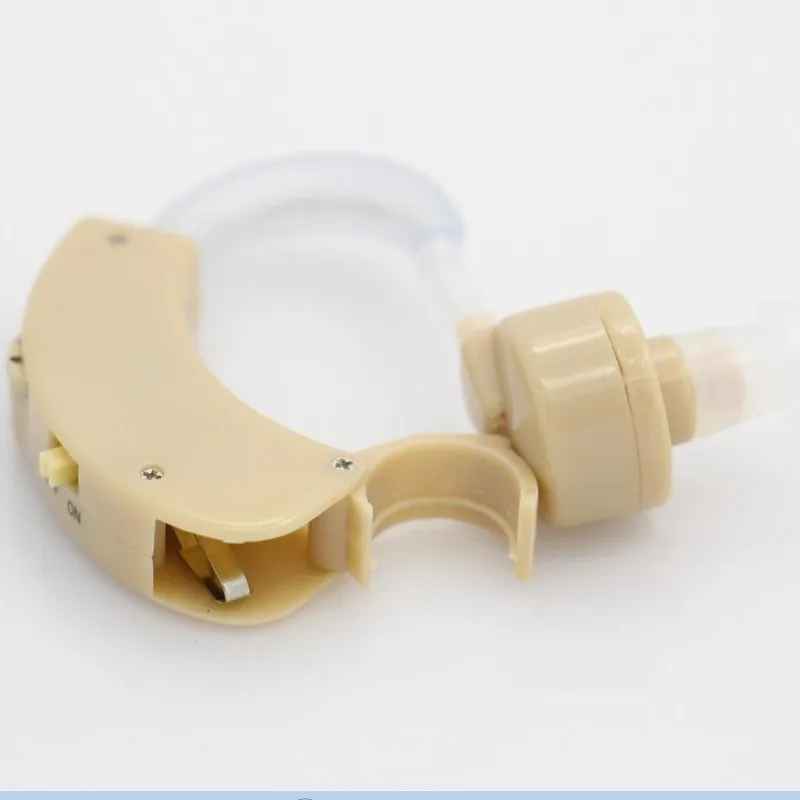 Дешевый BTE слуховой аппарат слуховые устройства лучший звук голосовой усилитель громкости Регулируемый за вашим либо ухо Авто шумоподавление маленький