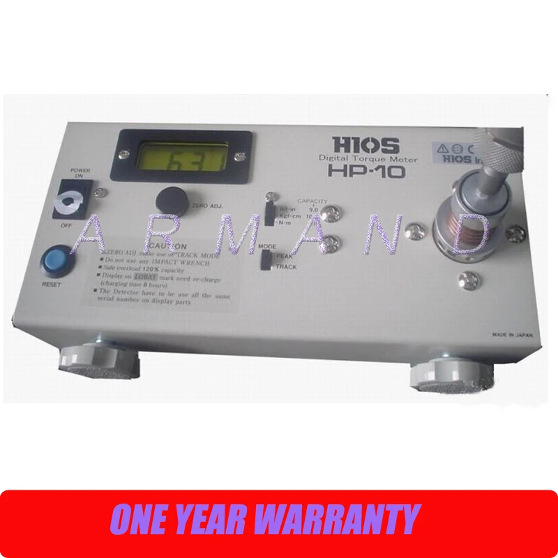 HIOS HP 10 High Quality Digital Torque Meter Tester 0.015 1.000N.min