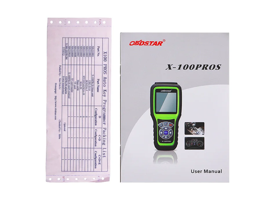 OBDSTAR X100 PROS C+D+E model SK43-K (7)