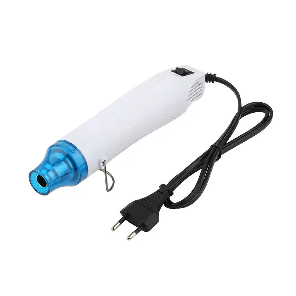 

Heat Gun Electric Power Tool Hot Air 300W Temperature DIY Hot Air Gun For Shrink Plastic FIMO dinks Polymer Clay Embossing 858