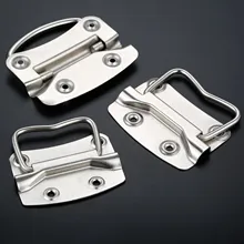Box Suitcase Handbag Handle Stainless Steel Packing Industrial Hand Handbag Handle Furniture Wooden Box Hardware Fitting nrh4207 air box handle aluminum box wooden box ring toolbox handle chrome plated iron no spring function